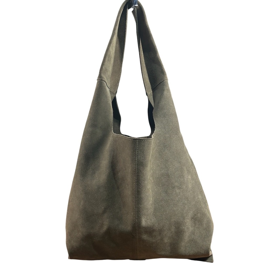 Elegant Olive Green Shoulder Bag